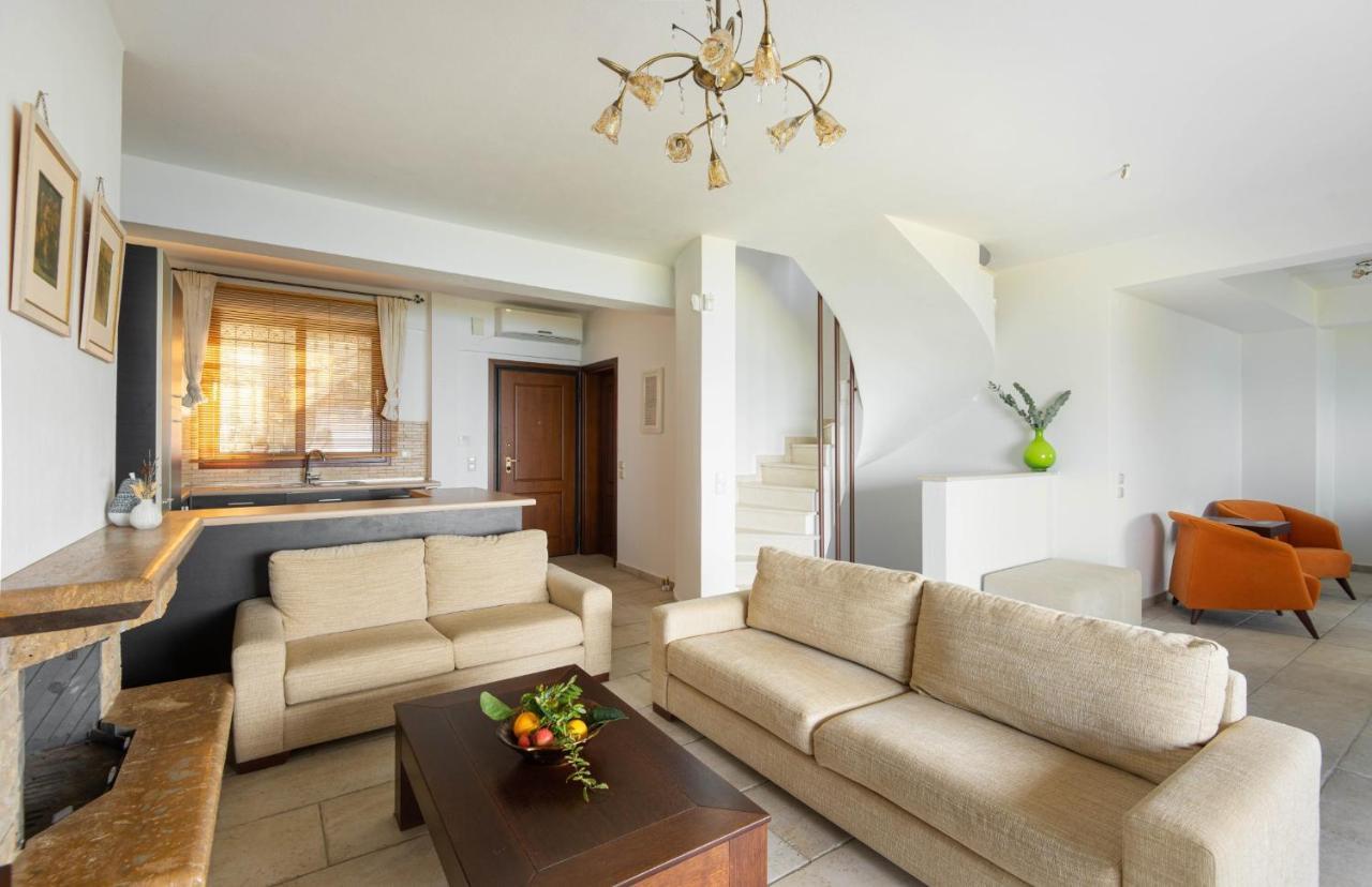 Seagrove, Beachfront Villa In Possidi #Feelslikehome สกาลา ฟูร์กาส ภายนอก รูปภาพ